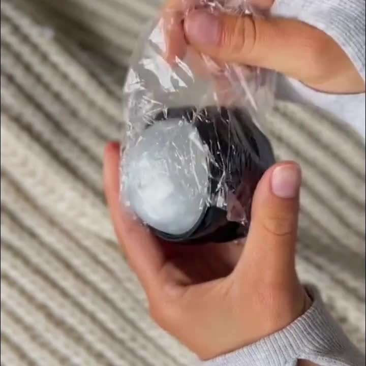 १ पिस हातले चलाउने रोलर, बल मसाजर, शरीर र खुट्टा आराम गर्ने, दबाबको लागि आराम गर्ने उपकरण।