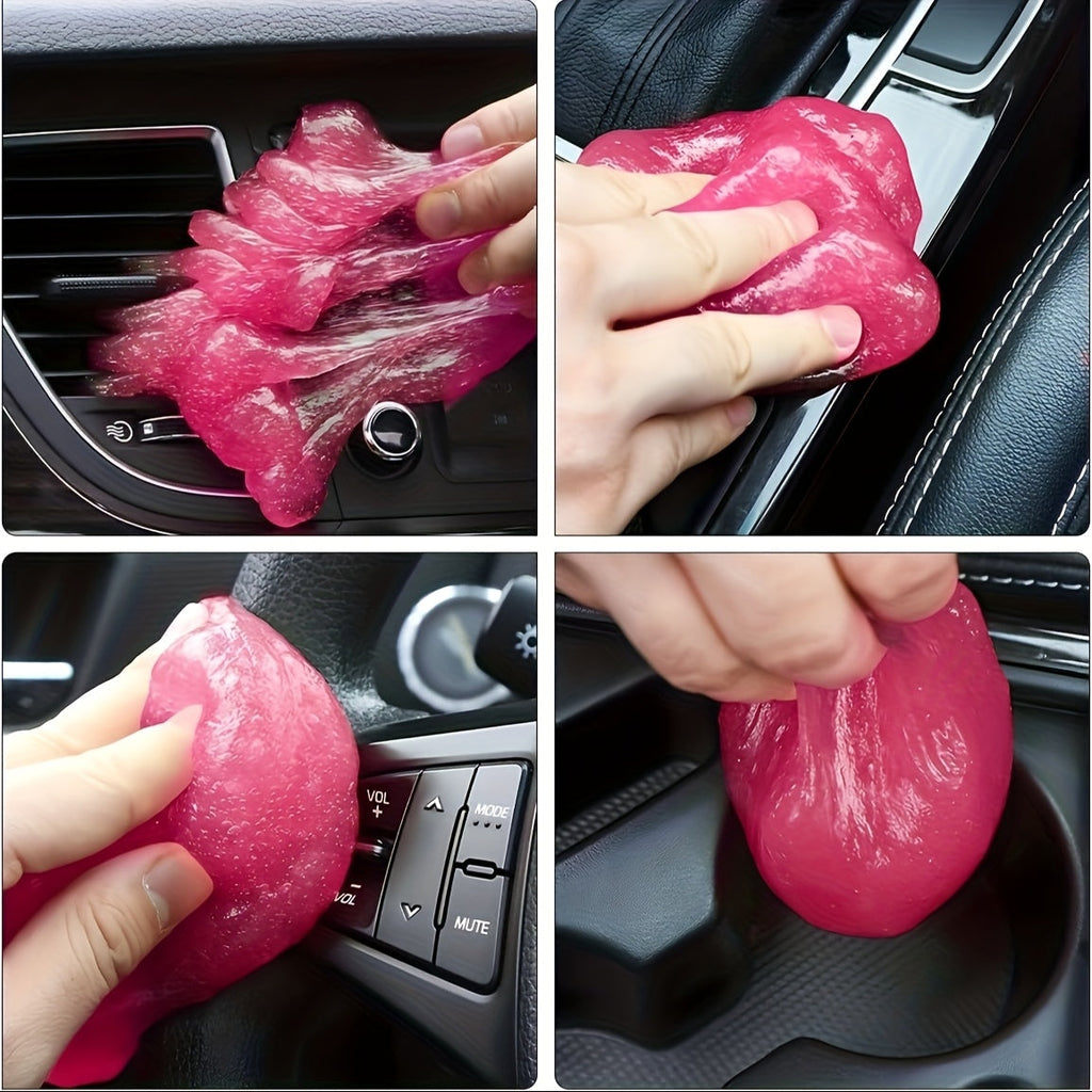 कार क्लिनिङ जेल, कारको भित्री मर्मतसम्भार सफाई उत्पादनहरू, कुनाको धुलोको सजिलो सफाई, कार युनिभर्सल, दैनिक सफाई, टाँसिने धुलोको पुन: प्रयोगयोग्य प्रयोग