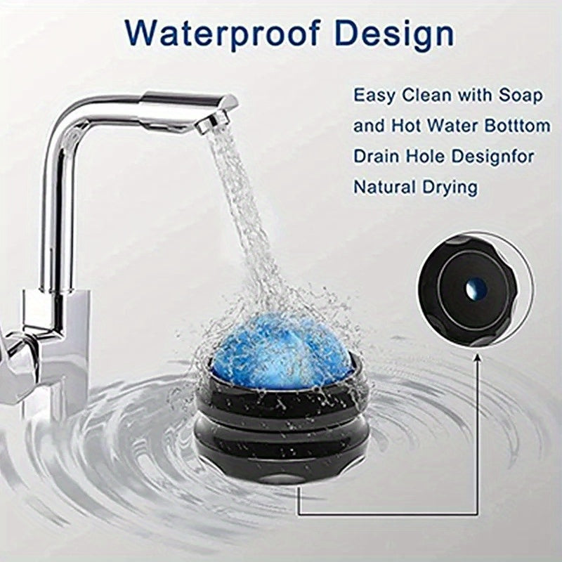 १ पिस हातले चलाउने रोलर, बल मसाजर, शरीर र खुट्टा आराम गर्ने, दबाबको लागि आराम गर्ने उपकरण।