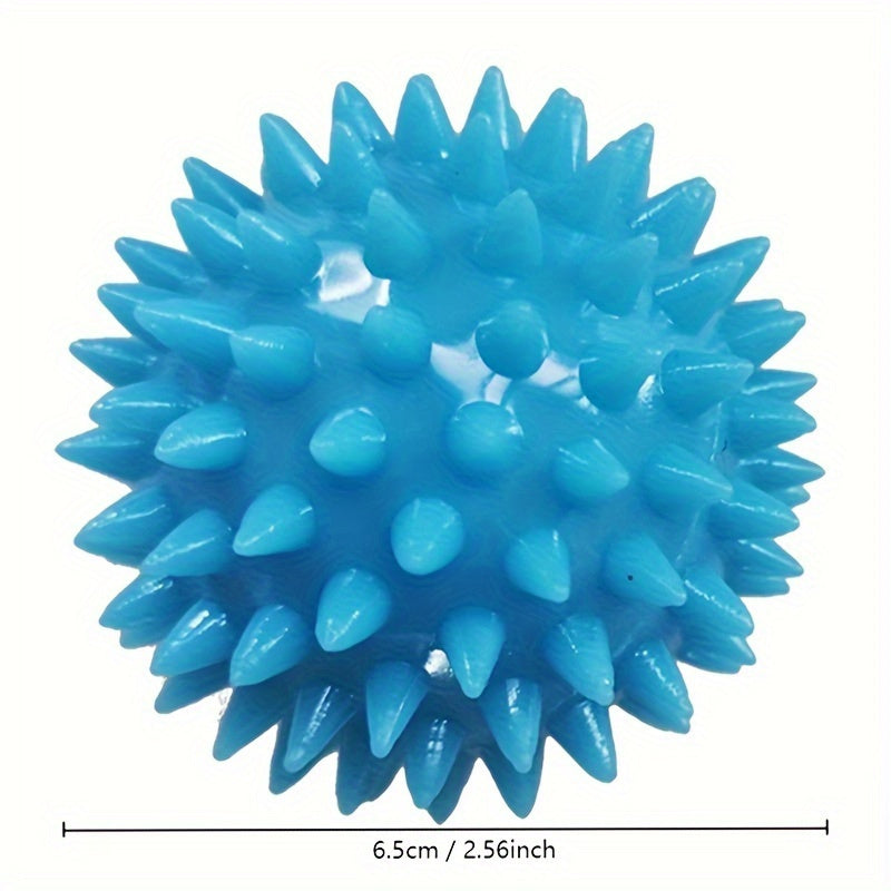 हात मालिस र आराम पुनर्वासको लागि १ पीसी रबर फिंगर ग्रिप बल