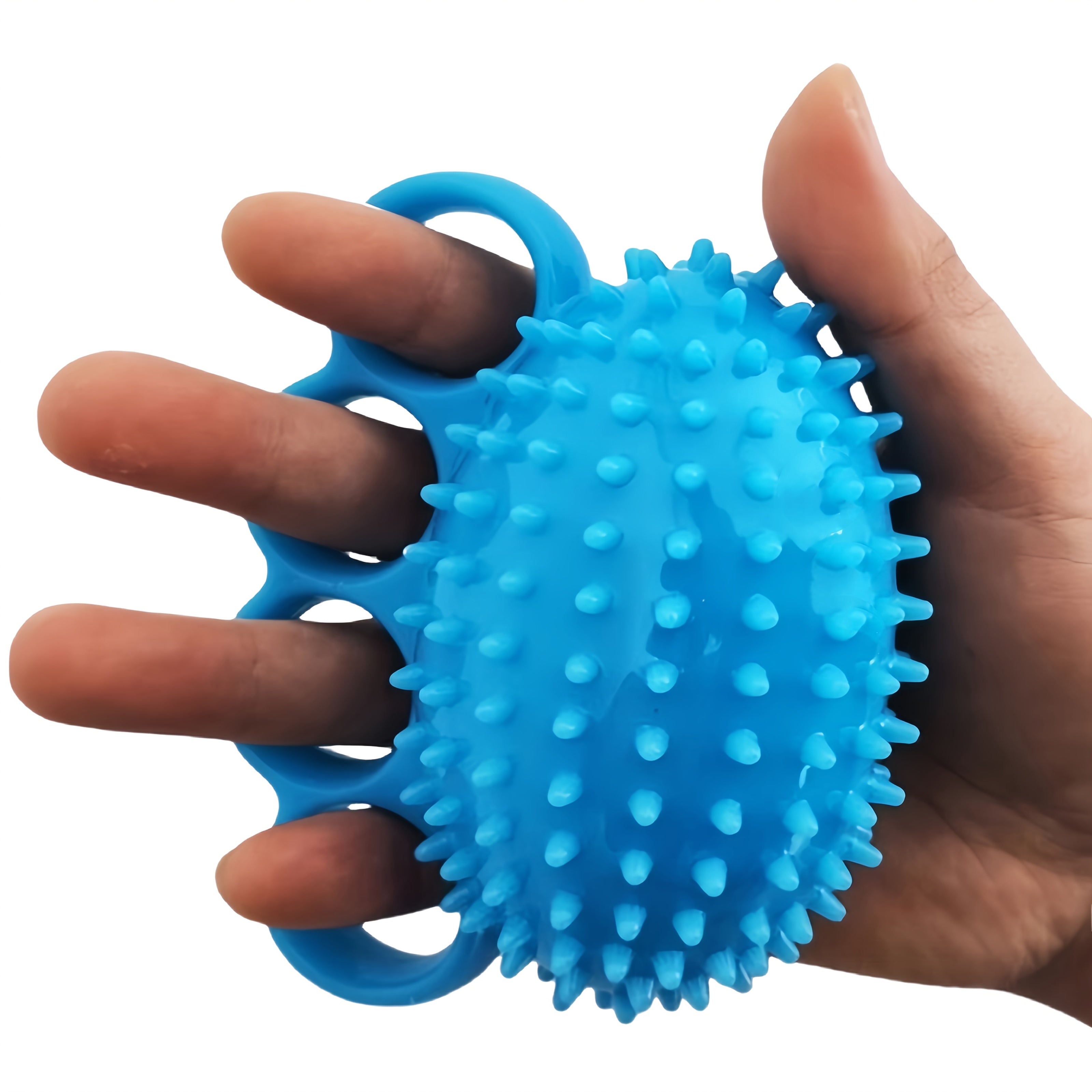 TPU ह्यान्ड ग्रिप स्ट्रेन्थनर, फिंगर एक्सरसाइजर, स्ट्रेन्थ ट्रेनिङ ग्रिप ट्रेनर, सुधारिएको हातको बलको लागि चार्ज नगरिएको, टिकाउ व्यायाम उपकरण - पहेंलो, नीलो, गुलाबी रंगमा उपलब्ध छ।