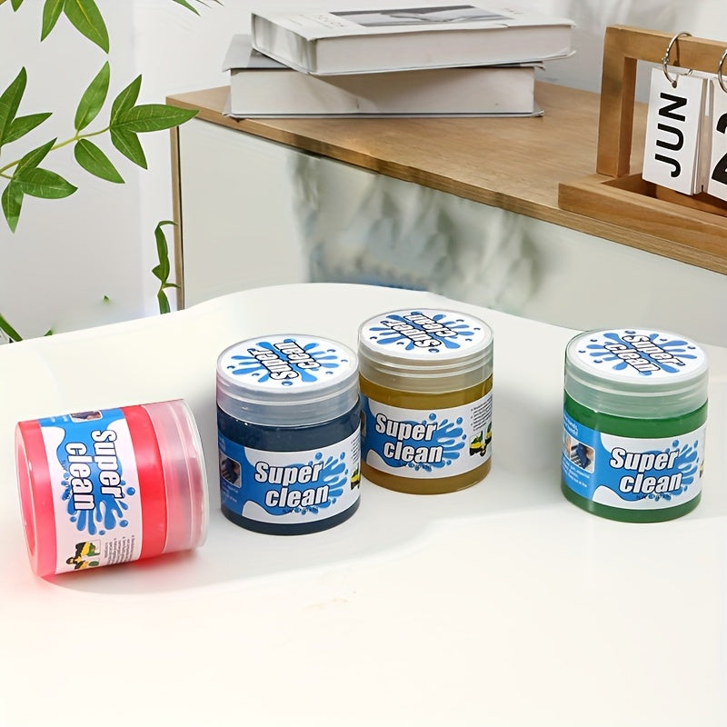 कार क्लिनिङ जेल, कारको भित्री मर्मतसम्भार सफाई उत्पादनहरू, कुनाको धुलोको सजिलो सफाई, कार युनिभर्सल, दैनिक सफाई, टाँसिने धुलोको पुन: प्रयोगयोग्य प्रयोग