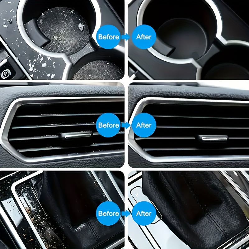 कार क्लिनिङ जेल, कारको भित्री मर्मतसम्भार सफाई उत्पादनहरू, कुनाको धुलोको सजिलो सफाई, कार युनिभर्सल, दैनिक सफाई, टाँसिने धुलोको पुन: प्रयोगयोग्य प्रयोग