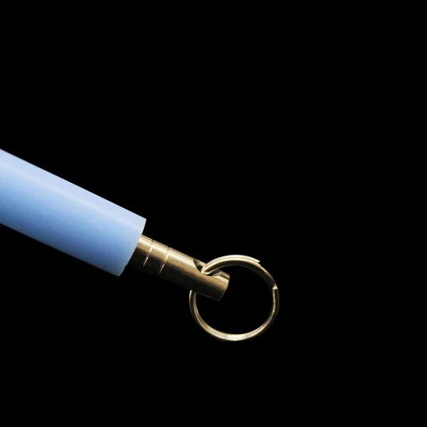 FLYSAND 1PC स्टेनलेस स्टील फिश हुक रिमूभर सजिलो र सुरक्षित फिशिङ हुक एक्स्ट्रक्टर - द्रुत डिकपलिंग उपकरण माछा मार्ने उपकरण