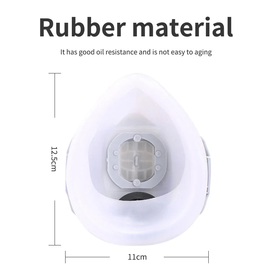 उद्योग पेन्ट मास्क एन्टी-डस्ट रेस्पिरेटर डस्ट मास्क फिल्टरहरू पालिस गर्ने औद्योगिक पेन्ट स्प्रे सुरक्षात्मक कार्यस्थल सुरक्षा सजाउनुहोस्