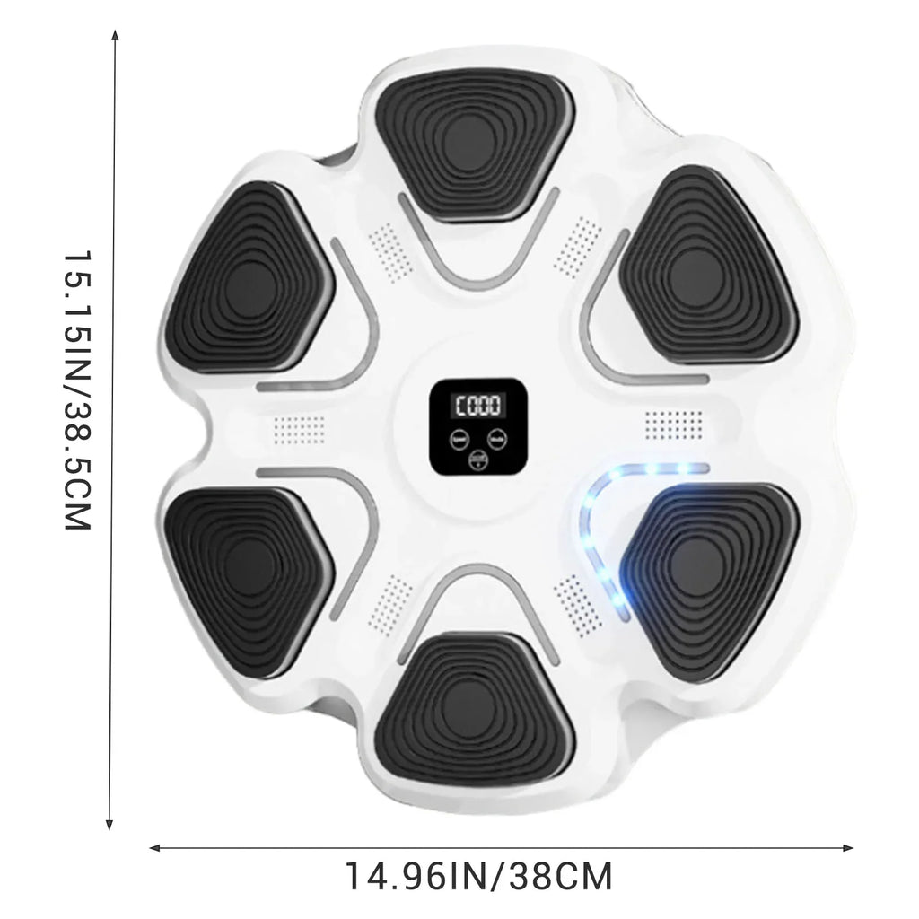 कार्यालय कर्मचारी र विद्यार्थीहरूको लागि स्मार्ट संगीतमय बक्सिङ प्रशिक्षक उपकरणहरू डिजिटल लक्ष्य प्रशिक्षण बक्सिङ मेसिन