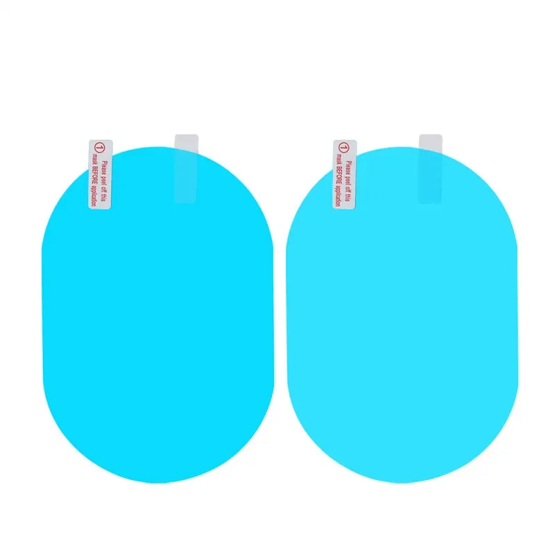 कार रेनप्रूफ फिल्म अटो रियरभ्यू मिरर रेनप्रूफ एन्टी फग फिल्म कार विन्डो क्लियर फिल्म मोटरसाइकल मिररको लागि विन्डप्रूफ प्रोटेक्टिभ