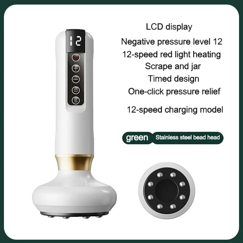 इलेक्ट्रिक बहु-कार्यात्मक तताउने मेरिडियन ड्रेजिङ र अवशोषित उपकरण बुद्धिमान नकारात्मक दबाव ताप कम्प्रेसर