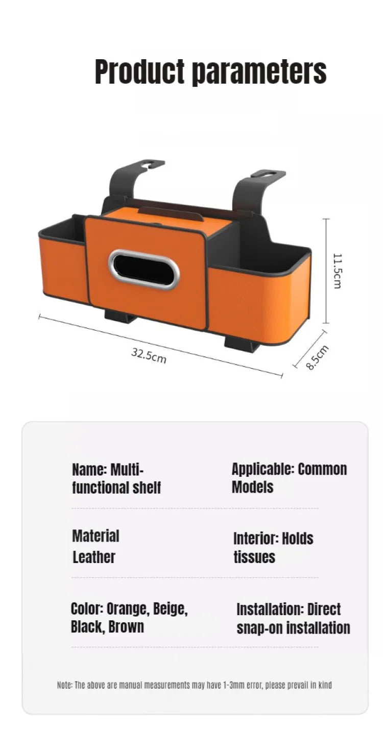 ह्याङ्गिङ सिट हुक कप होल्डर स्टोरेज ब्याग युनिभर्सल कार सिट ब्याक अर्गनाइजर मल्टी-फंक्शन ह्याङ्गिङ