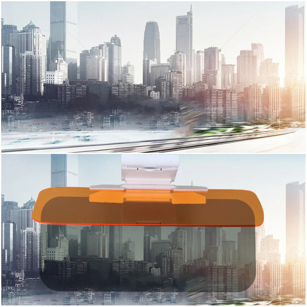 कार सन भिजर पोलराइज्ड एन्टी ग्लेयर सन भिजर एक्स्टेन्डर एन्टी-ड्याजल यूभी ब्लकिङ सनशेड एचडी नाइट भिजन ड्राइभिङ गगल सन शेड