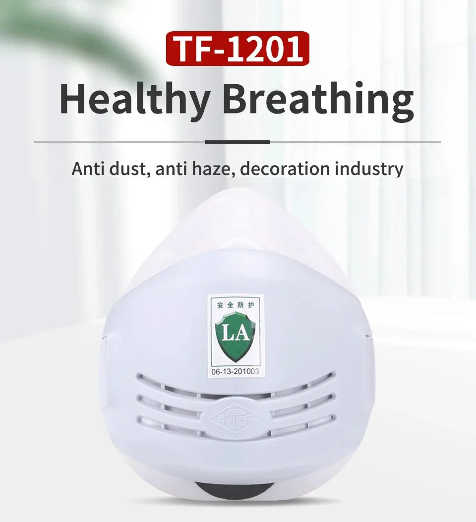 उद्योग पेन्ट मास्क एन्टी-डस्ट रेस्पिरेटर डस्ट मास्क फिल्टरहरू पालिस गर्ने औद्योगिक पेन्ट स्प्रे सुरक्षात्मक कार्यस्थल सुरक्षा सजाउनुहोस्