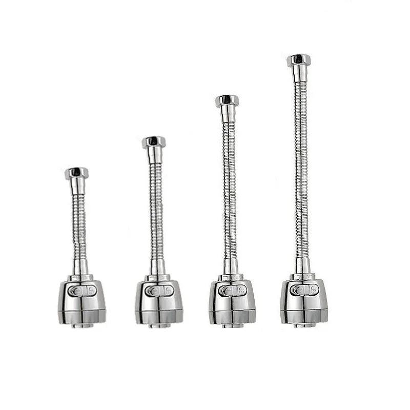 ३६० डिग्री समायोजन भान्साको नल एक्सटेन्सन ट्यूब पानी बचत नोजल फिल्टर नल घर बाथरूम ग्याजेट भान्सा सामानहरू