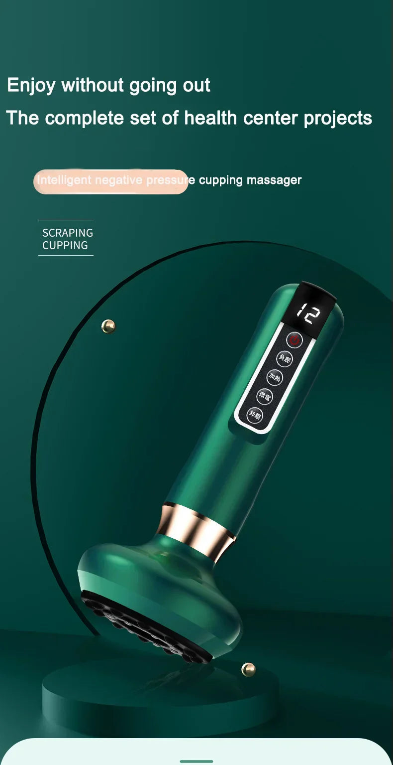 इलेक्ट्रिक बहु-कार्यात्मक तताउने मेरिडियन ड्रेजिङ र अवशोषित उपकरण बुद्धिमान नकारात्मक दबाव ताप कम्प्रेसर