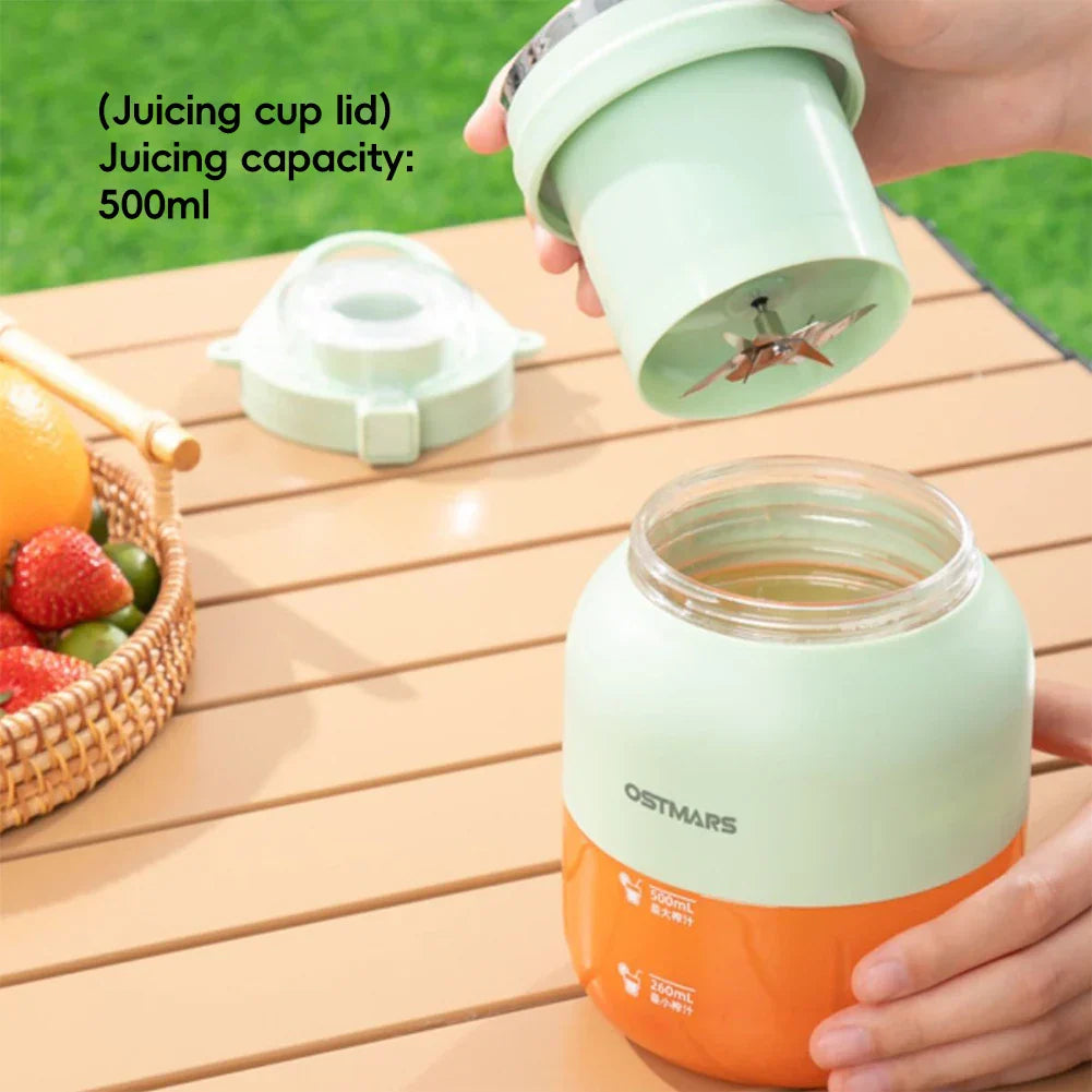 यात्रा र फिटनेसको लागि USB रिचार्जेबल पोर्टेबल ब्लेंडर कप ८०० मिली लीकप्रूफ ट्राइटन सामग्री भान्सा उपकरणहरू भान्सा उपकरणहरू