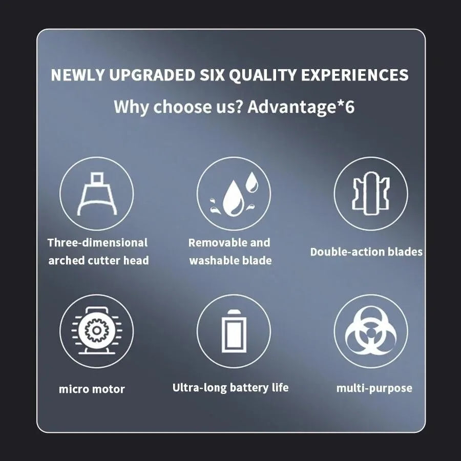 रिचार्जेबल नोज हेयर ट्रिमर क्लिपर USB चार्जिङ डुअल-एज ब्लेड इलेक्ट्रिक पोर्टेबल पुरुष मिनी नोज हेयर ट्रिमर फेस केयर किट