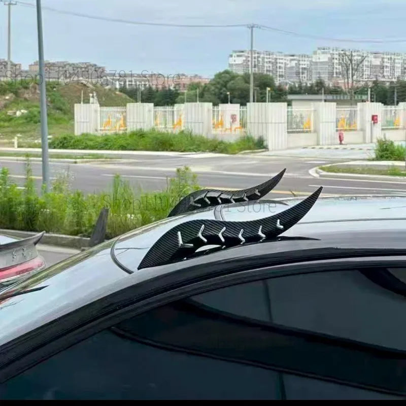 फक्सवागन LAVIDA २००८-२०२५ को लागि नयाँ ड्र्यागन हर्न आकारको कारको बाहिरी सजावट (आर्क लाइट स्पीड फ्लो फिन)