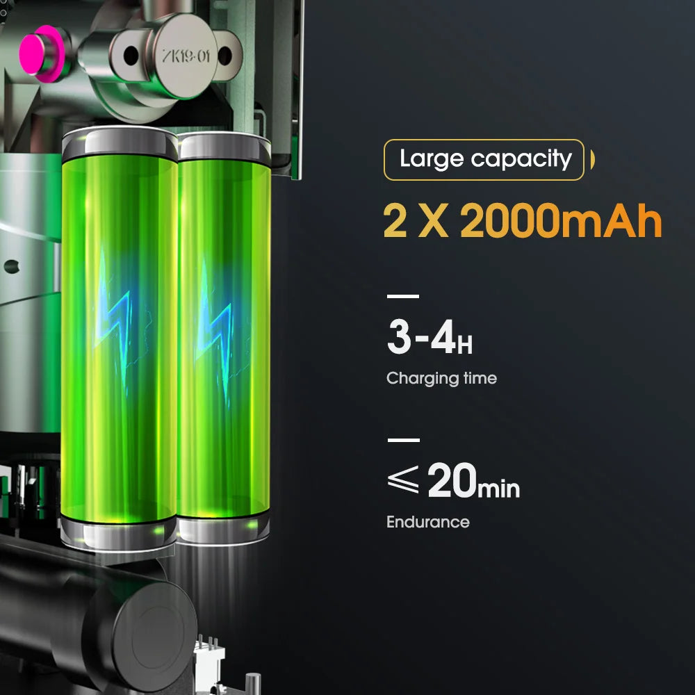 कार मोटरसाइकल साइकल टायर बल वायरलेस इलेक्ट्रिक कार एयर टायर पम्पको लागि एलईडी बत्ती सहितको CARSUN पोर्टेबल इन्फ्लेटर कम्प्रेसर पम्प