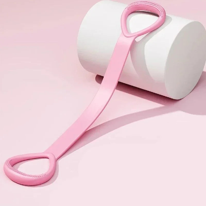 १PCS फिटनेस स्ट्रेचिङ बेल्ट ८ आकारको पुलर आर्म ब्याक ट्रेनिङ इलास्टिक डोरी योग सहायक व्यायाम उपकरण घर महिला