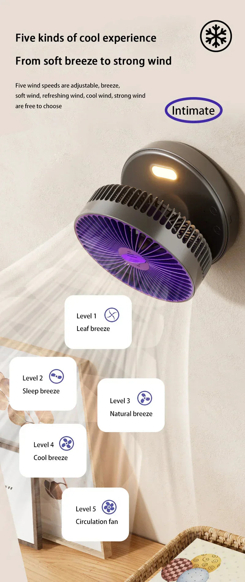 इलेक्ट्रिक फ्यान ३ इन १ रिचार्जेबल सानो फोल्डिंग साइकल डेस्कटप भित्तामा माउन्ट गरिएको सानो फ्यान छात्रावास शौचालय चिसो हावा गर्मी पंखा