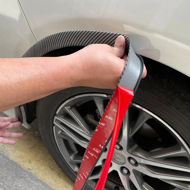 १.५ मिटर कार फेन्डर फ्लेयर्स आर्च विङ एक्सपान्डर आर्च आइब्रो मडगार्ड लिप बडी किट प्रोटेक्टर कभर मड गार्ड एक्सेसरीज