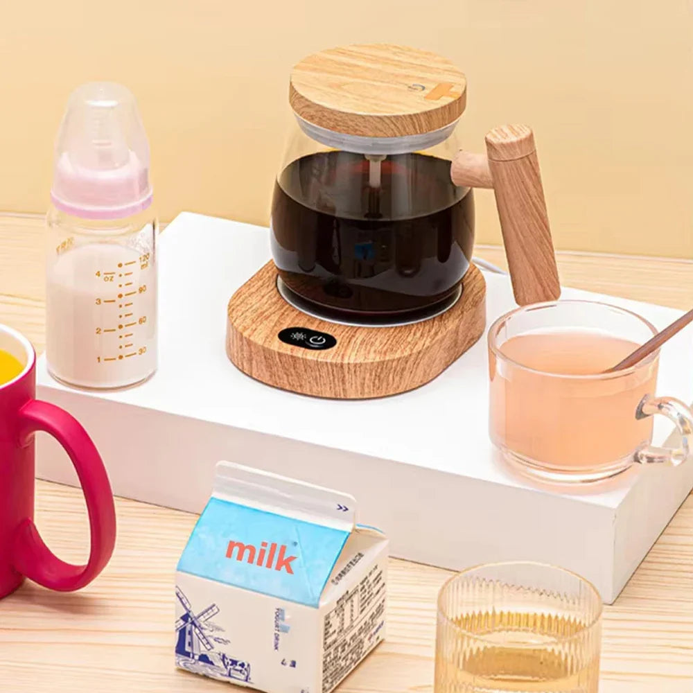 ४०० एमएल स्वचालित स्टिरिङ कप रिचार्जेबल पोर्टेबल कफी मग इलेक्ट्रिक स्टिरिङ घुमाउने चुम्बकीय घर पिउने उपकरणहरू