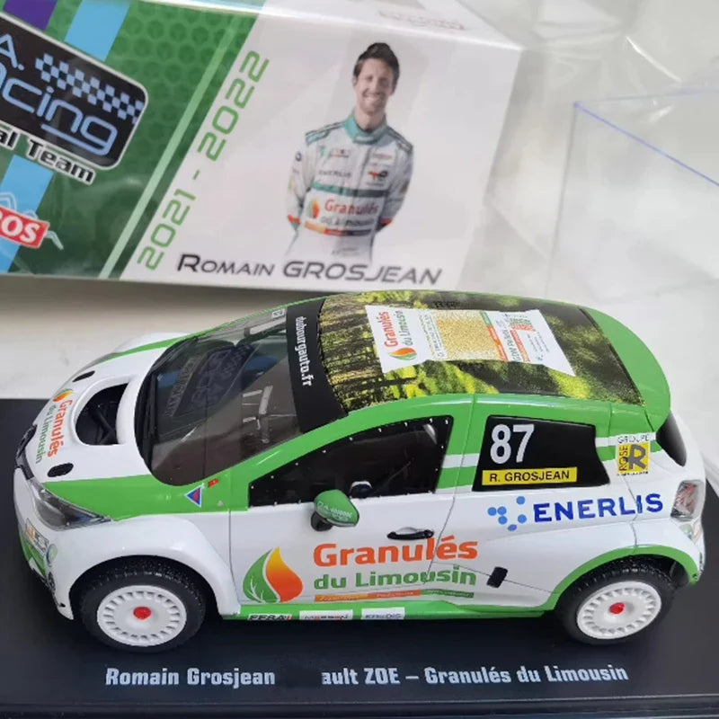 IXO १/२४ स्केल ZOE #८७ मिश्र धातु सिमुलेशन कार मोडेल स्थिर संग्रह सजाइएको छुट्टी उपहार खेलौना स्मारिका उपहार