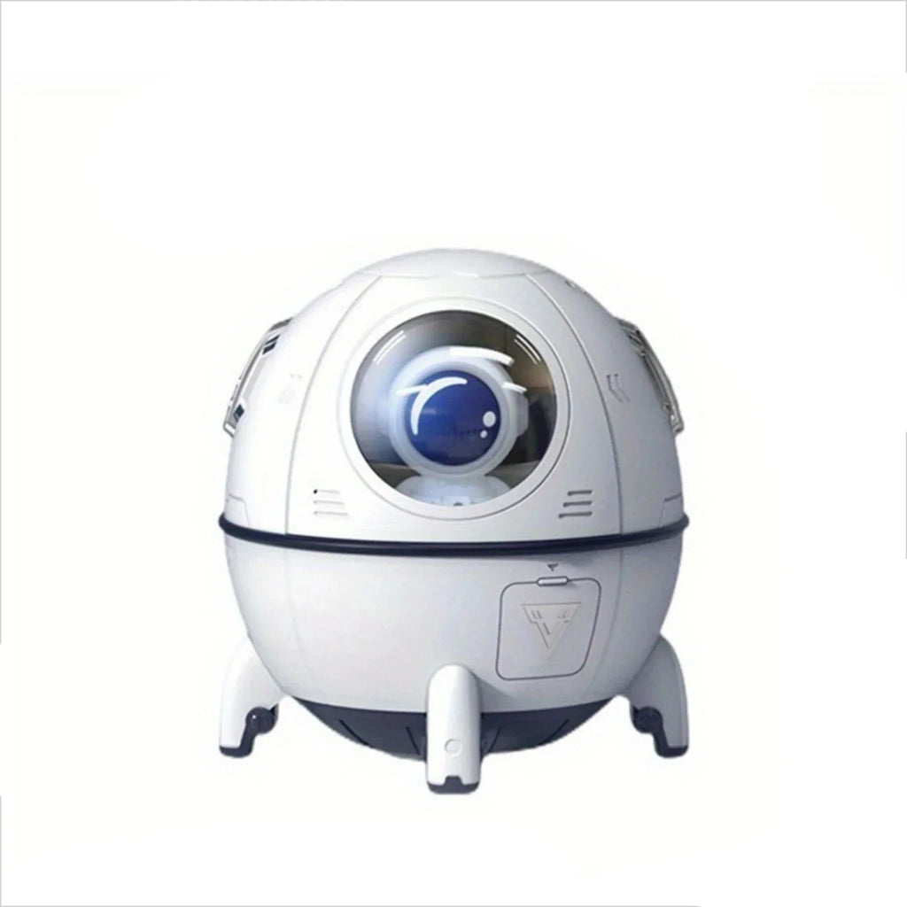 पोर्टेबल अफिस डेस्कटप USB एस्ट्रोनट स्पेस क्याप्सुल एयर ह्युमिडिफायर डिफ्यूजर २२० एमएल रंगीन एलईडी लाइटको साथ