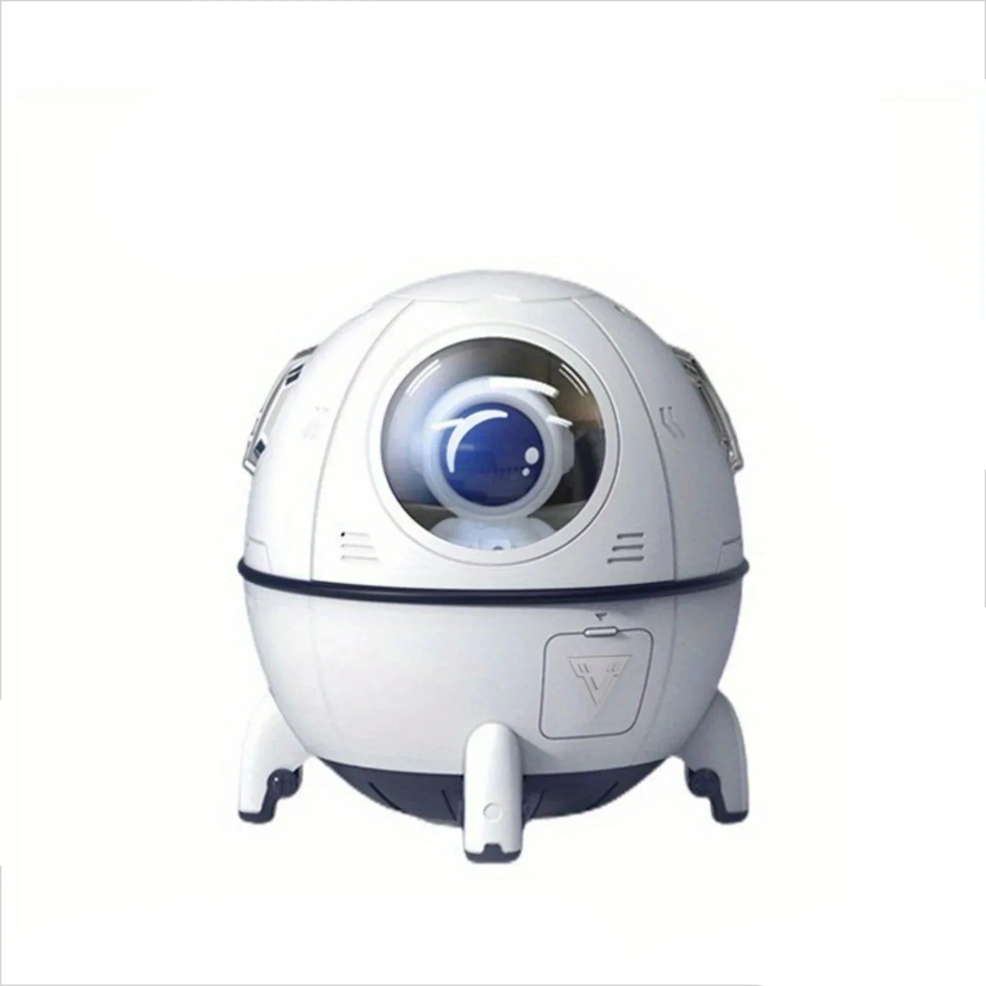 पोर्टेबल अफिस डेस्कटप USB एस्ट्रोनट स्पेस क्याप्सुल एयर ह्युमिडिफायर डिफ्यूजर २२० एमएल रंगीन एलईडी लाइटको साथ