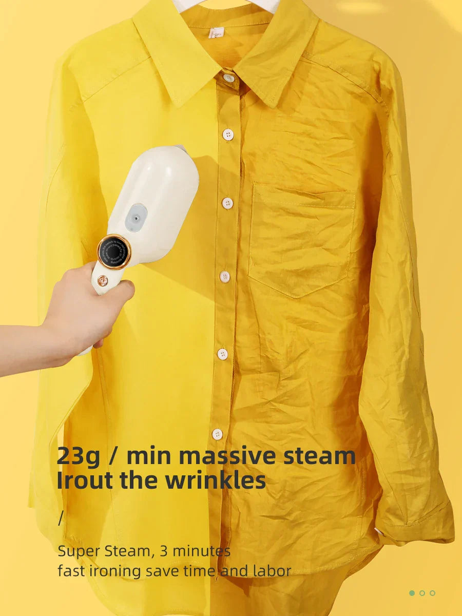 इलेक्ट्रिक आइरन ह्यान्डहेल्ड ह्याङ्गिङ आइरनिङ मेसिन घरायसी आइरनिङ मेसिन मिनी ट्राभल फोल्डिङ भिजेको र सुख्खा दोहोरो प्रयोग स्टीम आइरन