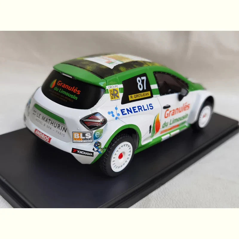 IXO १/२४ स्केल ZOE #८७ मिश्र धातु सिमुलेशन कार मोडेल स्थिर संग्रह सजाइएको छुट्टी उपहार खेलौना स्मारिका उपहार