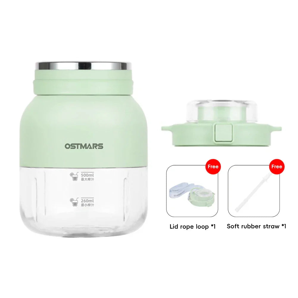 यात्रा र फिटनेसको लागि USB रिचार्जेबल पोर्टेबल ब्लेंडर कप ८०० मिली लीकप्रूफ ट्राइटन सामग्री भान्सा उपकरणहरू भान्सा उपकरणहरू