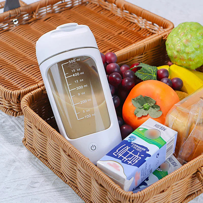 फिटनेस कसरतको लागि ६५० मिलीलीटर USB इलेक्ट्रिक प्रोटिन शेकर बोतल पोर्टेबल रिचार्जेबल ब्लेंडर कप बहुउद्देश्यीय ६५० मिलीलीटर मिक्सिङ कप