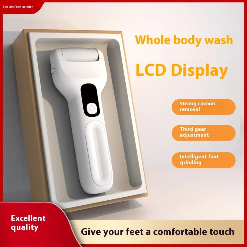 इलेक्ट्रिक फुट ग्राइन्डर, रिचार्जेबल खुट्टा मर्मत उपकरण, मृत छाला र कलस पालिस गर्ने मेसिन, एक्सफोलिएटिंग पालिस गर्ने मेसिन