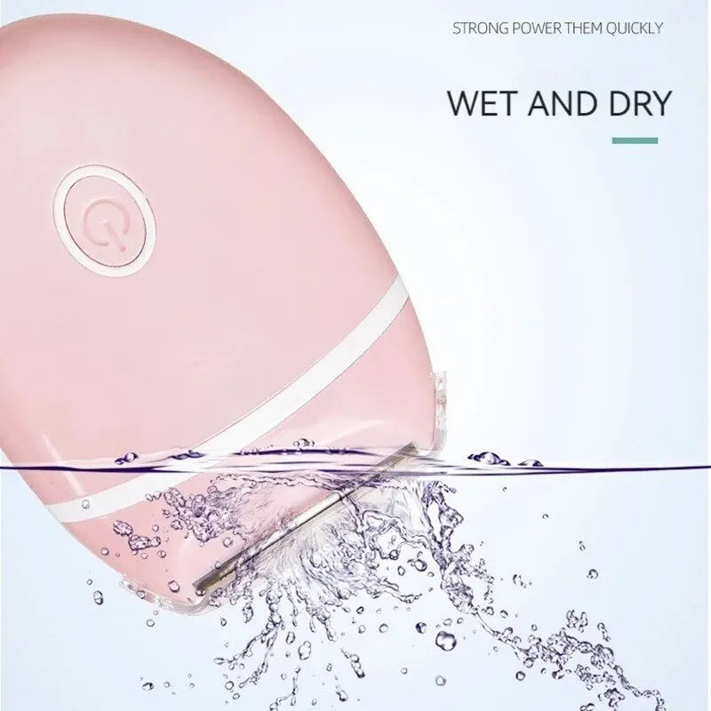 महिलाको लागि कपाल हटाउने मेसिन ट्रिमर, चक्कु टिप वाटरप्रूफ सम्पूर्ण शरीर धुने योग्य काखको कपाल र खुट्टाको कपाल कालो दाग बिना