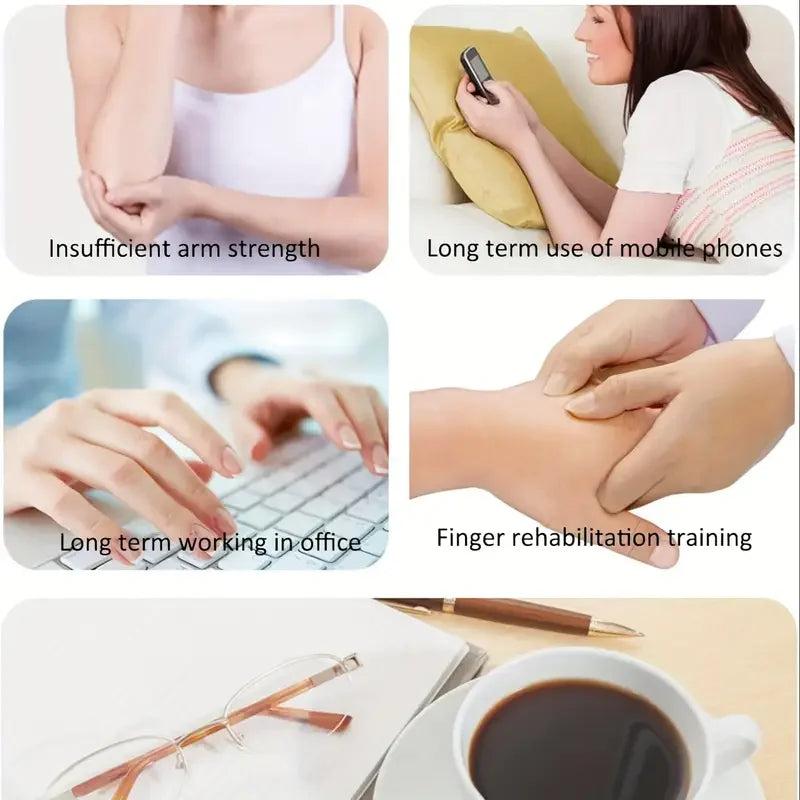 ३ पिस सिलिकन औंला मालिस गर्ने, औंला पुनर्स्थापना उपकरण, खेलकुद उत्साहीहरू, कार्यालय कर्मचारीहरूको लागि उपयुक्त