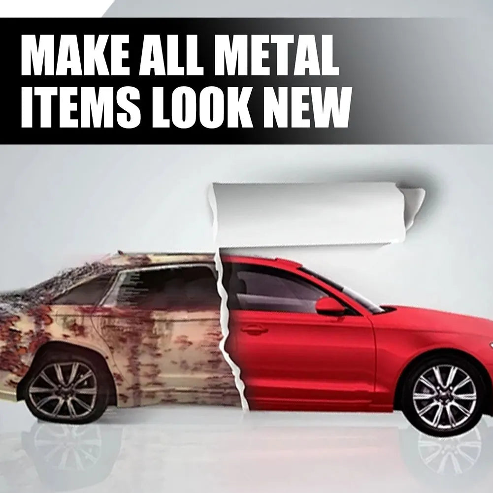 कार मर्मतसम्भार सफाईको लागि १०० मिली कार रस्ट रिमुभल स्प्रे पेन्ट रस्ट रिमुभर डेरस्टिङ स्प्रे अटो रिम डस्ट क्लीनर