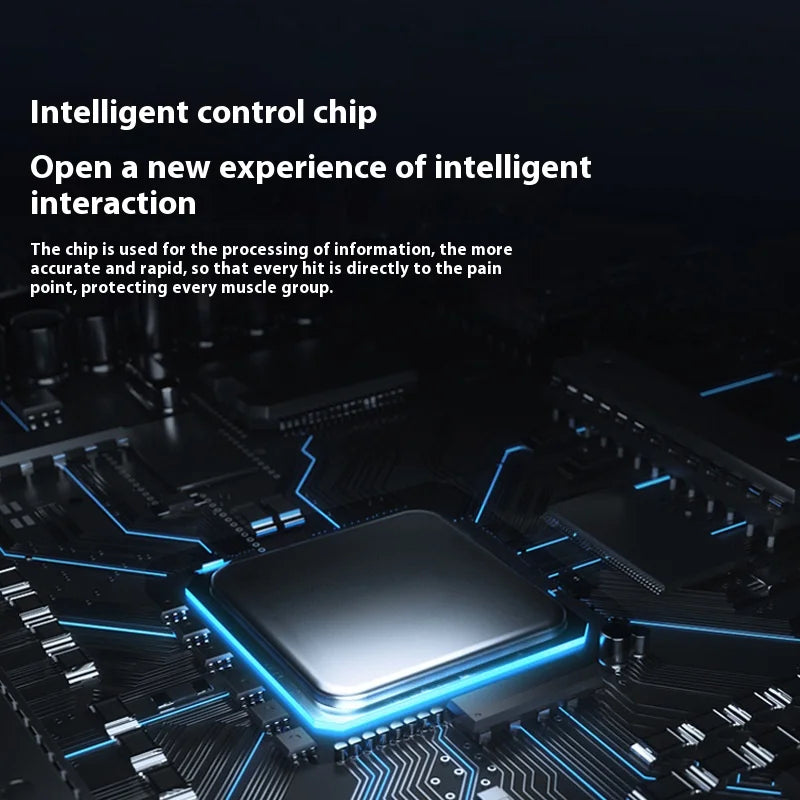 फिटनेस रिकभरी फासिया थेरापीको लागि स्मार्ट हाई फ्रिक्वेन्सी मसाज गन इलेक्ट्रिक डीप टिस्यु मसल रिल्याक्स बडी मसाजर