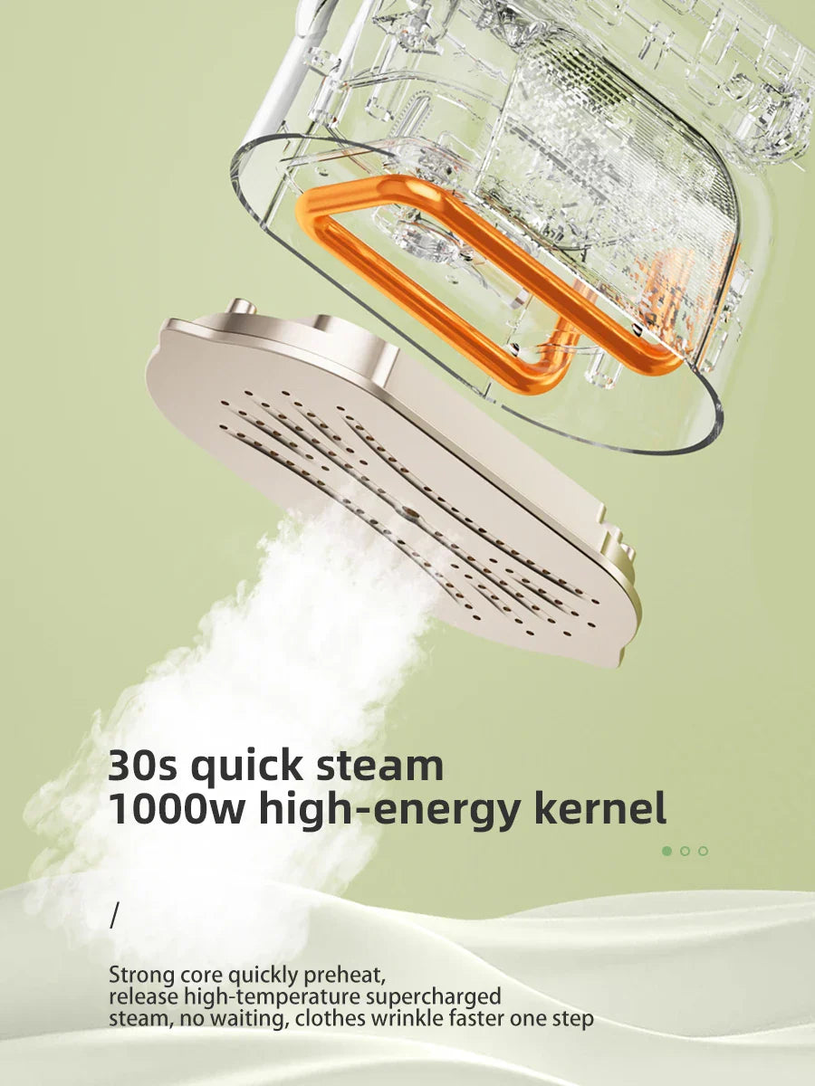 इलेक्ट्रिक आइरन ह्यान्डहेल्ड ह्याङ्गिङ आइरनिङ मेसिन घरायसी आइरनिङ मेसिन मिनी ट्राभल फोल्डिङ भिजेको र सुख्खा दोहोरो प्रयोग स्टीम आइरन