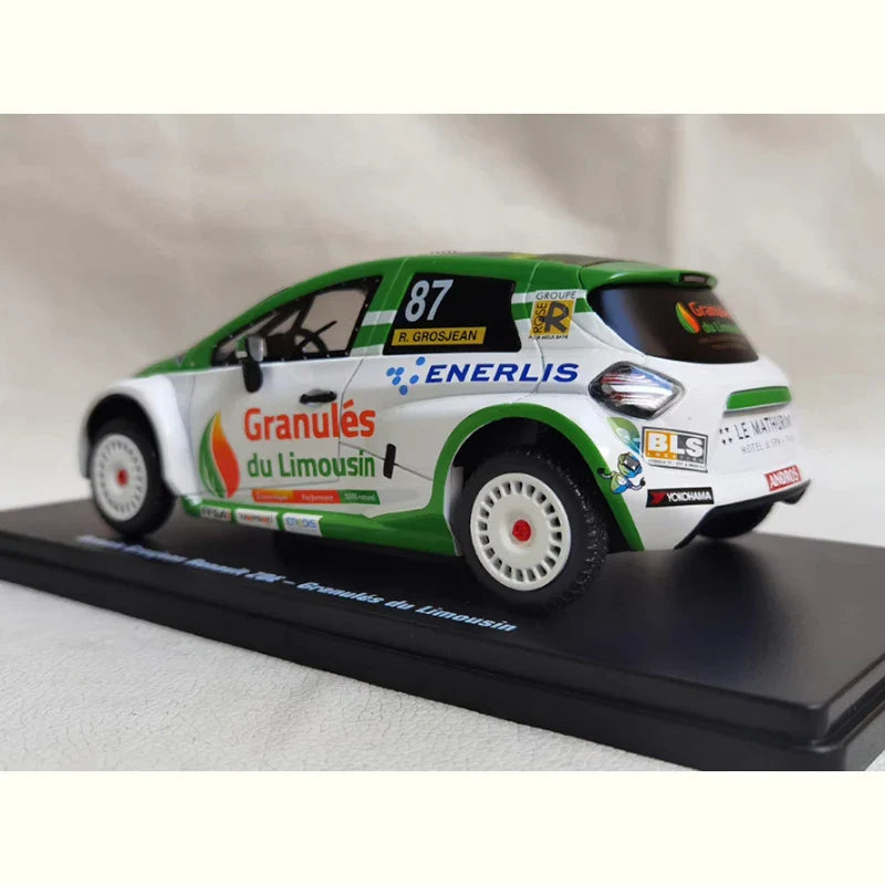 IXO १/२४ स्केल ZOE #८७ मिश्र धातु सिमुलेशन कार मोडेल स्थिर संग्रह सजाइएको छुट्टी उपहार खेलौना स्मारिका उपहार