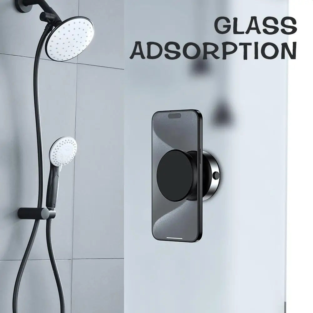 आईफोन १५ १४ १३ हुवावेको लागि कारमा कार म्याग्नेटिक भ्याकुम फोन होल्डर ३६०° स्विभल वायरलेस चार्जिङ ब्र्याकेट ड्यासबोर्ड सपोर्ट GPS