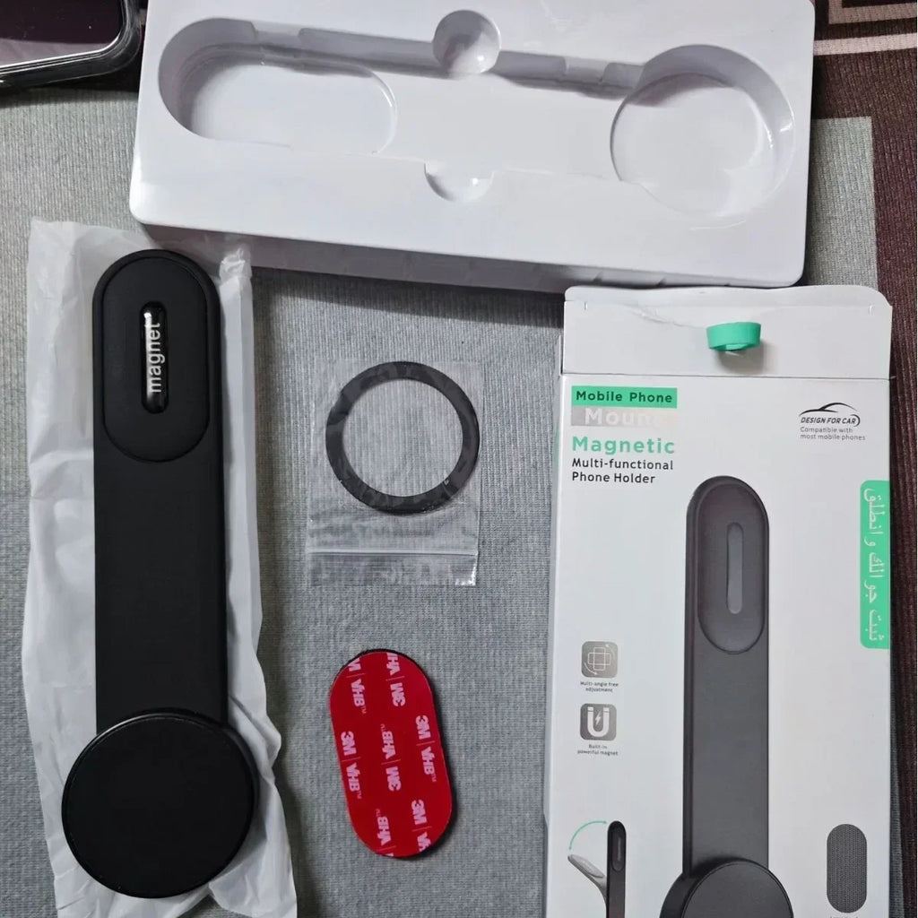 VIKEFON नयाँ चुम्बकीय चुम्बकीय कार मोबाइल फोन होल्डर फोल्डेबल कार विशेष कार सक्शन कप डिस्क चुम्बकीय नेभिगेसन सक्शन