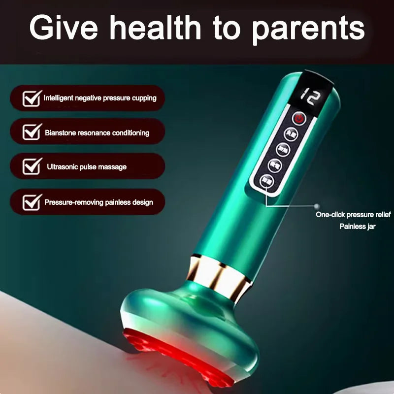 इलेक्ट्रिक बहु-कार्यात्मक तताउने मेरिडियन ड्रेजिङ र अवशोषित उपकरण बुद्धिमान नकारात्मक दबाव ताप कम्प्रेसर