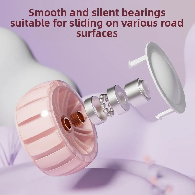 २-इन-१ बालबालिकाको स्कुटर बेबी किकबोर्ड ३ उचाइ समायोज्य ३-पाङ्ग्रे संगीत प्रकाश फोल्डेबल माइक्रो Kcik स्कुटर २-१० वर्ष उमेरका केटा केटीहरू