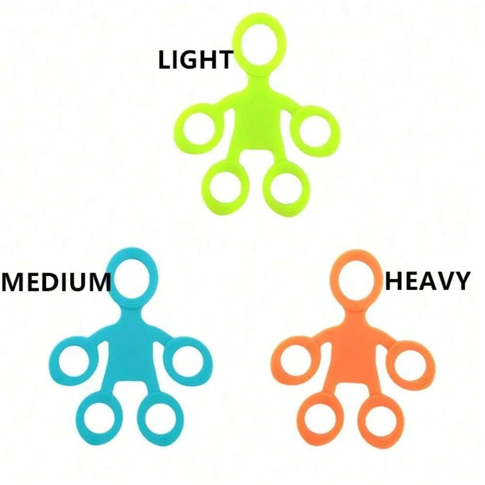 ३ पिस सिलिकन औंला मालिस गर्ने, औंला पुनर्स्थापना उपकरण, खेलकुद उत्साहीहरू, कार्यालय कर्मचारीहरूको लागि उपयुक्त