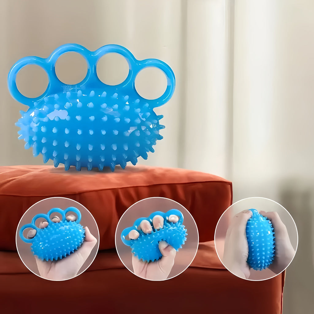 TPU ह्यान्ड ग्रिप स्ट्रेन्थनर, फिंगर एक्सरसाइजर, स्ट्रेन्थ ट्रेनिङ ग्रिप ट्रेनर, सुधारिएको हातको बलको लागि चार्ज नगरिएको, टिकाउ व्यायाम उपकरण - पहेंलो, नीलो, गुलाबी रंगमा उपलब्ध छ।