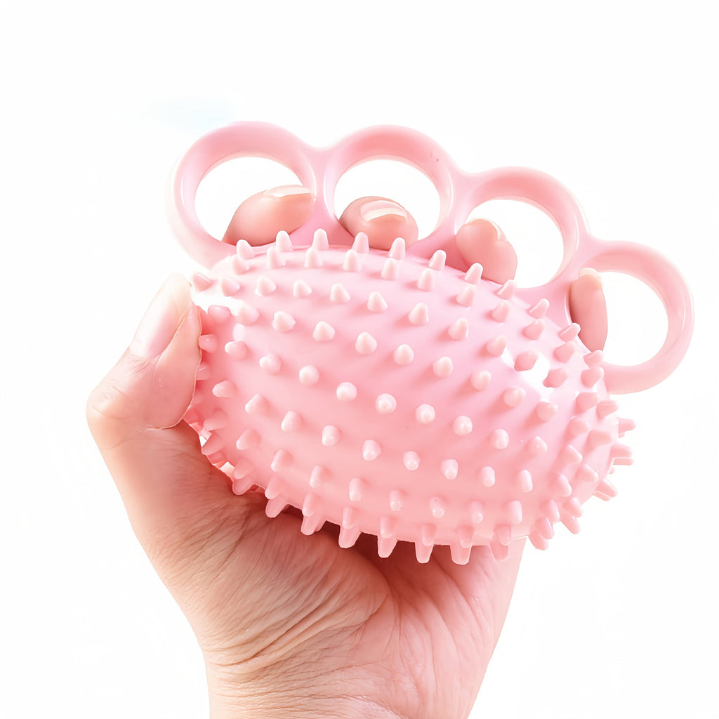 TPU ह्यान्ड ग्रिप स्ट्रेन्थनर, फिंगर एक्सरसाइजर, स्ट्रेन्थ ट्रेनिङ ग्रिप ट्रेनर, सुधारिएको हातको बलको लागि चार्ज नगरिएको, टिकाउ व्यायाम उपकरण - पहेंलो, नीलो, गुलाबी रंगमा उपलब्ध छ।