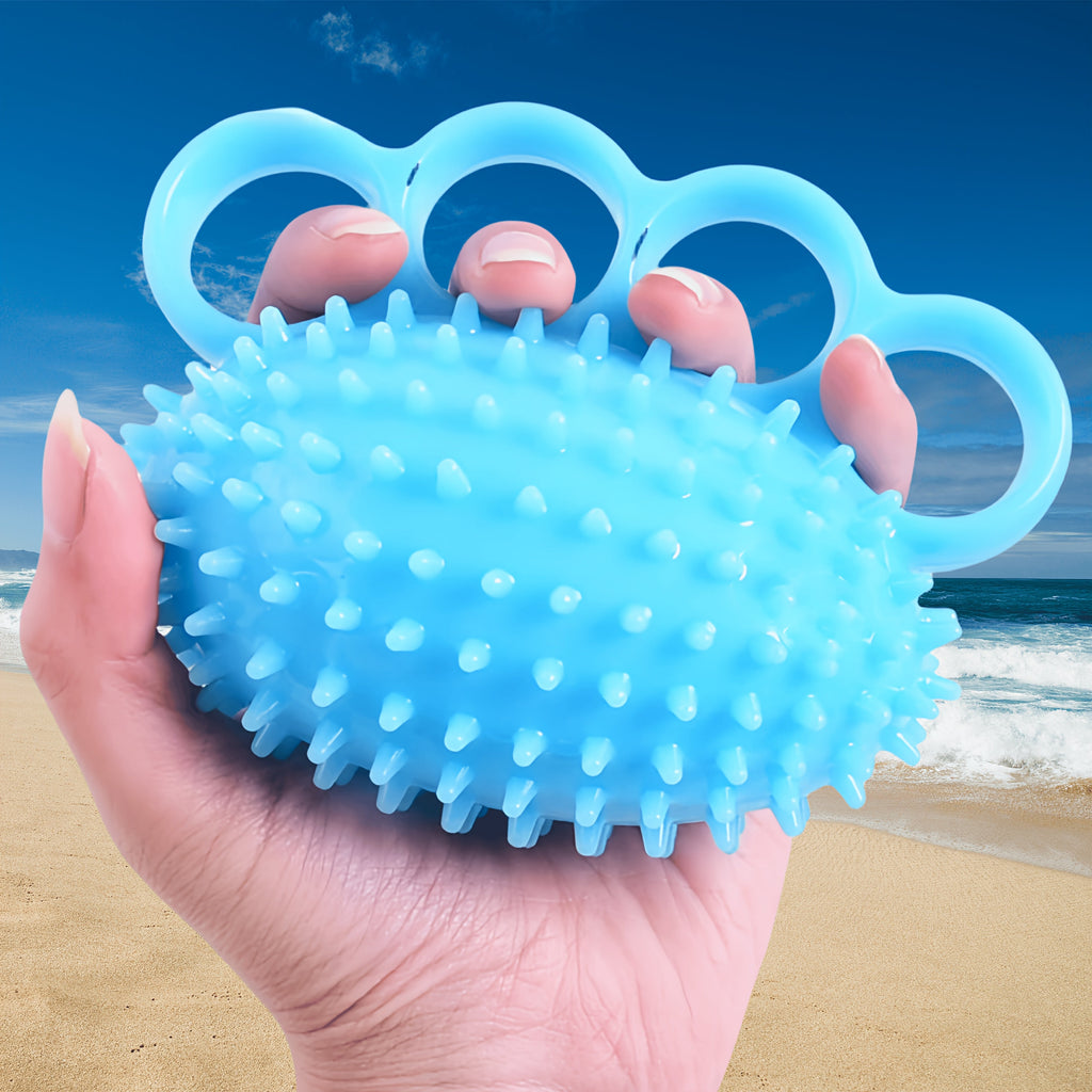 TPU ह्यान्ड ग्रिप स्ट्रेन्थनर, फिंगर एक्सरसाइजर, स्ट्रेन्थ ट्रेनिङ ग्रिप ट्रेनर, सुधारिएको हातको बलको लागि चार्ज नगरिएको, टिकाउ व्यायाम उपकरण - पहेंलो, नीलो, गुलाबी रंगमा उपलब्ध छ।