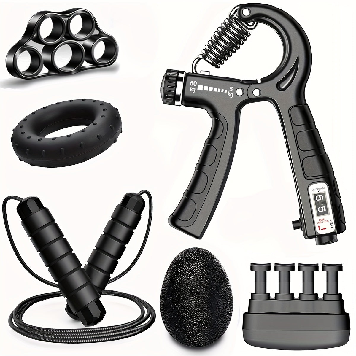 TIT COOPOPE औंला व्यायामकर्ता, औंला बलियो बनाउने, पकड शक्ति प्रशिक्षक, गिटार औंला शक्ति प्रशिक्षक, र प्रशिक्षण उपकरण, २०२३ नयाँ पकड शक्ति प्रशिक्षक, सामग्री: PP (पोलिप्रोपाइलिन), चार्ज नगरिएको, कृपया SKU हेर्नुहोस्,